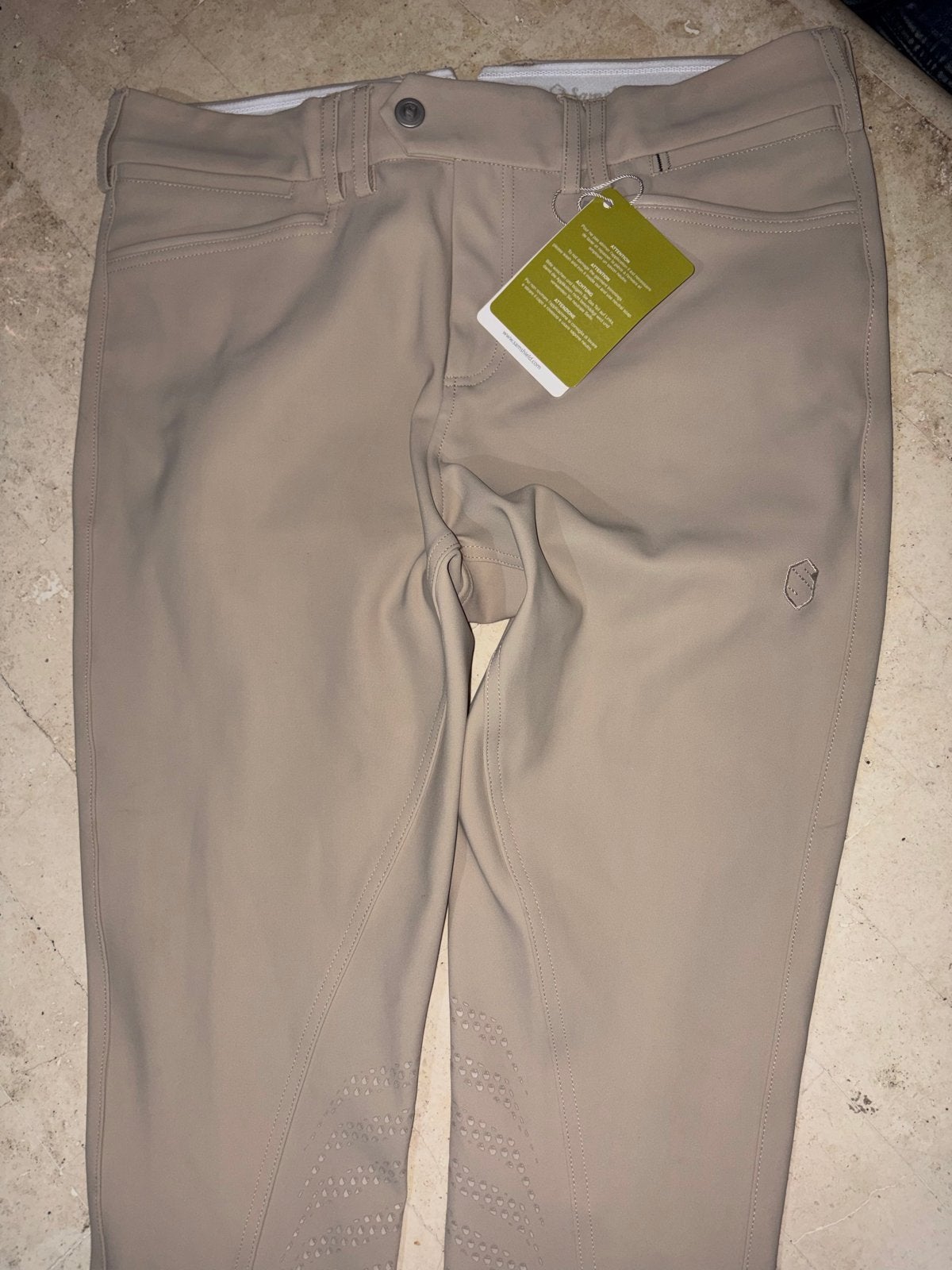 Samshield Marceau Mat Knie Grip Rijbroek Beige Maat40 Nieuw, Ophalen of Verzenden, Nieuw, Dressuur