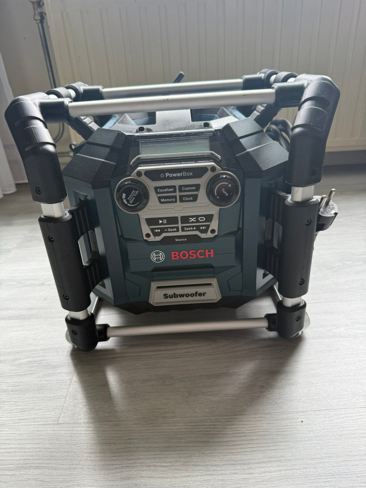 Te koop: Bosch GML 20 bouwradio – zo goed als nieuw!, Audio, Tv en Foto, Radio's, Ophalen, Zo goed als nieuw