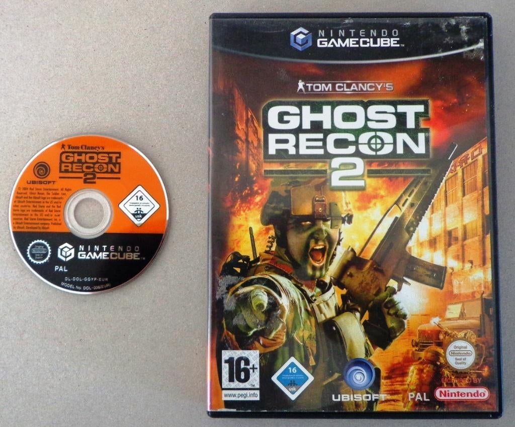 Ghost Recon 2 voor de Nintendo GameCube, Spelcomputers en Games, Games | Nintendo GameCube, Gebruikt, Shooter, 1 speler, Ophalen of Verzenden