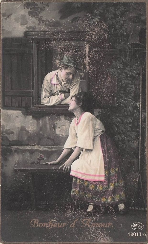 702-311-023 Bonheur D'Amour, Verzenden, Voor 1920, Sterren en Beroemdheden