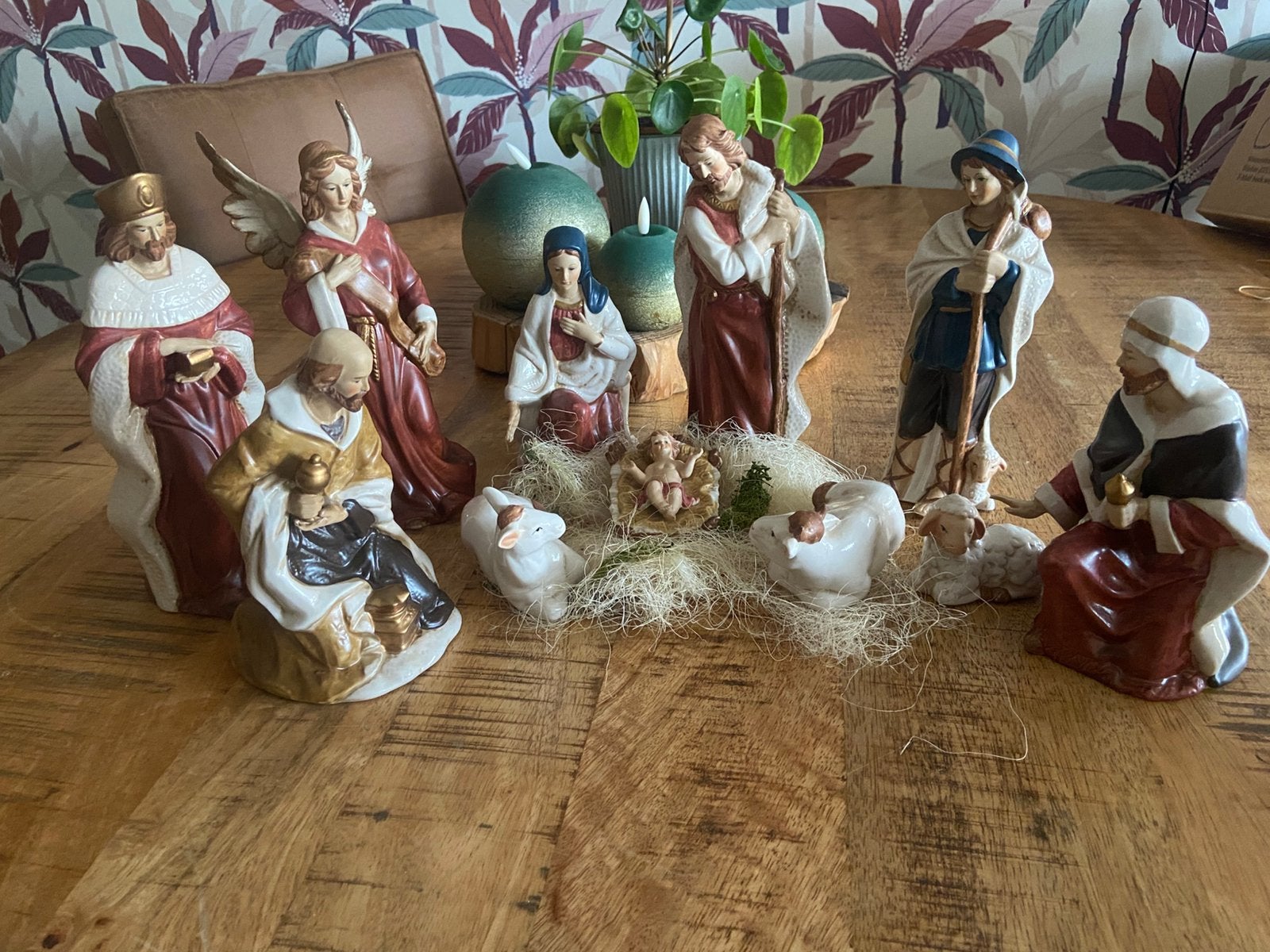 Kerst figuren porselein, Diversen, Ophalen, Zo goed als nieuw