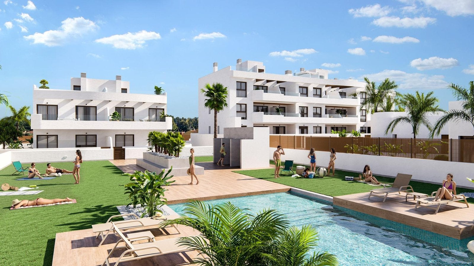 Nieuwbouw Spanje laagste prijs gegarandeerd €10.000 korting, Huizen en Kamers, Appartement, 3 kamers, Spanje, Stad