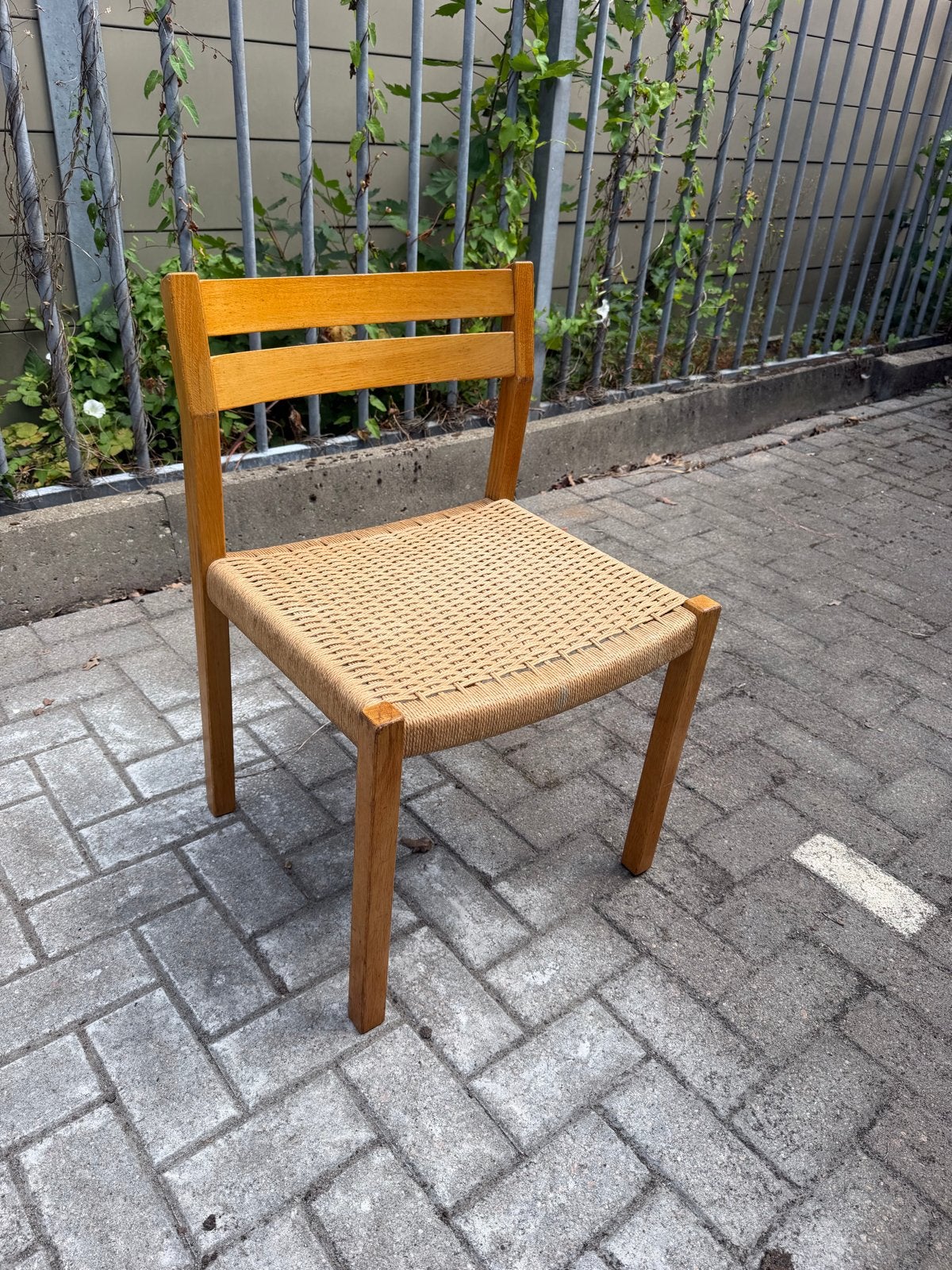 J.L. Moller Vintage Eetkamerstoel - Deens Design, Ophalen of Verzenden