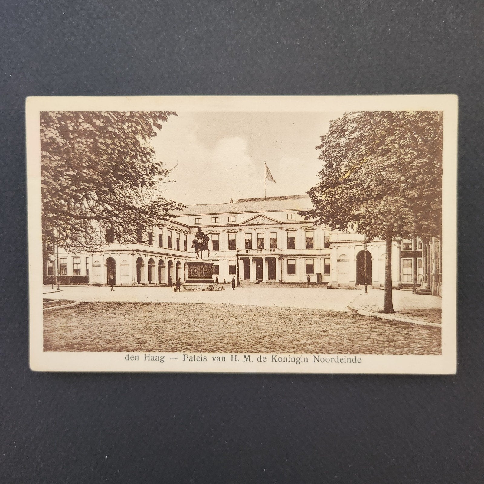 Oude ansichtkaart Paleis Noordeinde Den Haag 1925, Verzenden, 1920 tot 1940, Gelopen, Zuid-Holland
