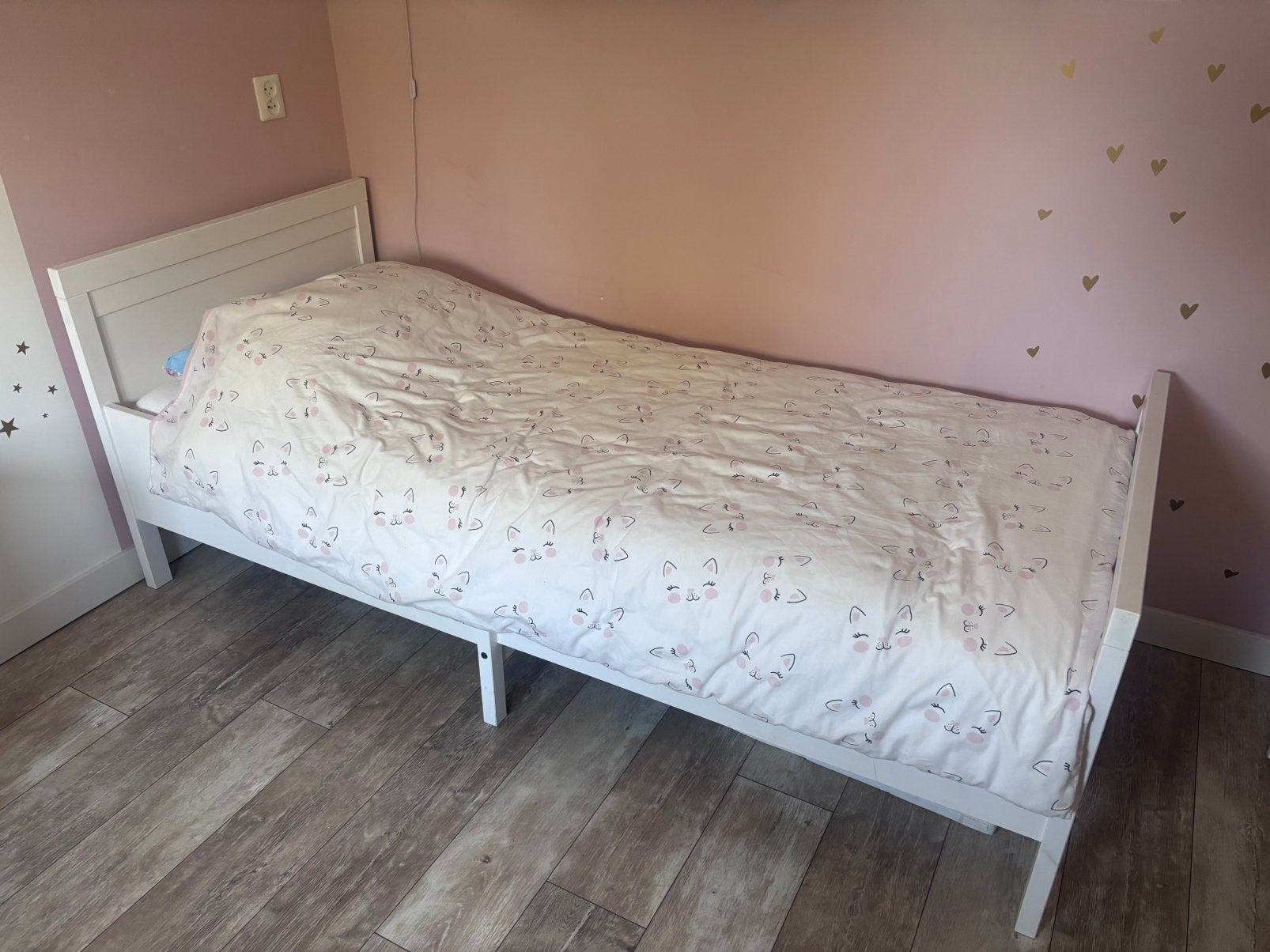 Sundvik meegroeibed 80 x 200, Ophalen, 70 tot 85 cm, Zo goed als nieuw, Lattenbodem