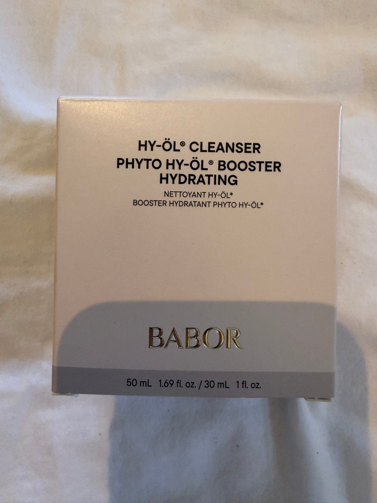 Babor HY-ÖL Cleanser & Phyto HY-ÖL Booster Hydrating 50 ml, Verzenden, Nieuw, Gehele gezicht, Reiniging