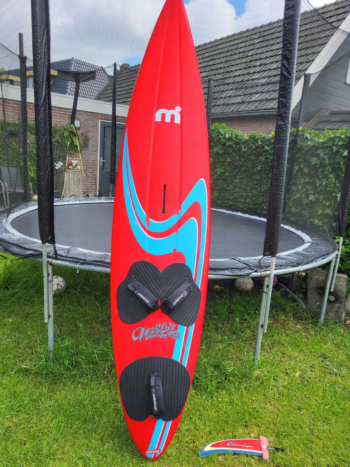 Mistral Windglider Windsurfplank met vin, Watersport en Boten, Windsurfen, Gebruikt, Plank, Ophalen