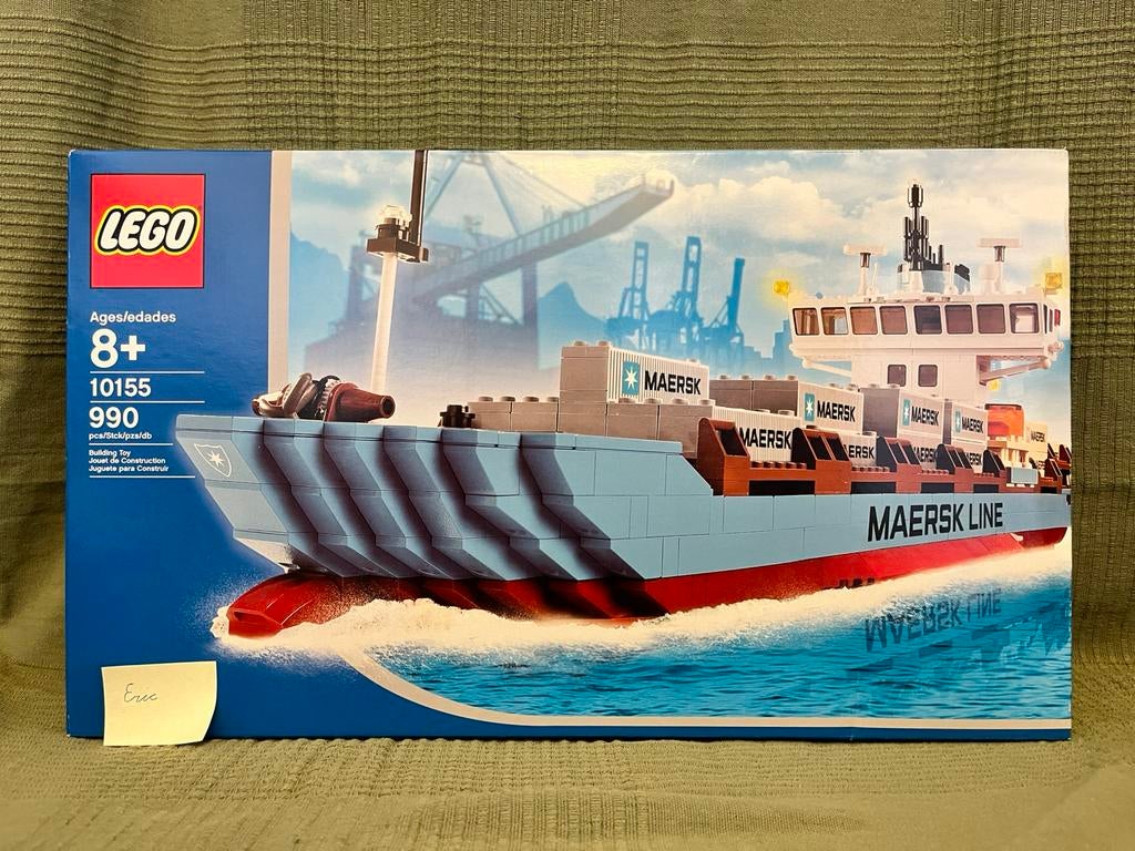 Lego 10155 Maersk Line Boot. Nieuw!, Ophalen of Verzenden, Nieuw