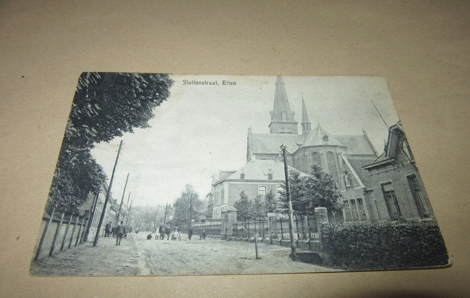 Etten - Stationstraat, Verzenden, Voor 1920, Gelopen, Noord-Brabant