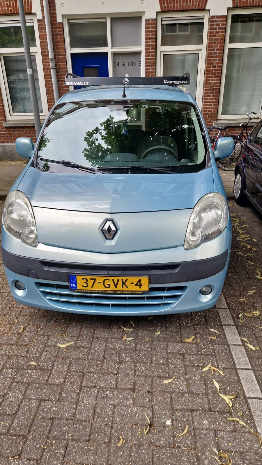 Renault Kangoo 1.6 16V 78KW Family 2008, 13 km/l, USB, 4 cilinders, Blauw