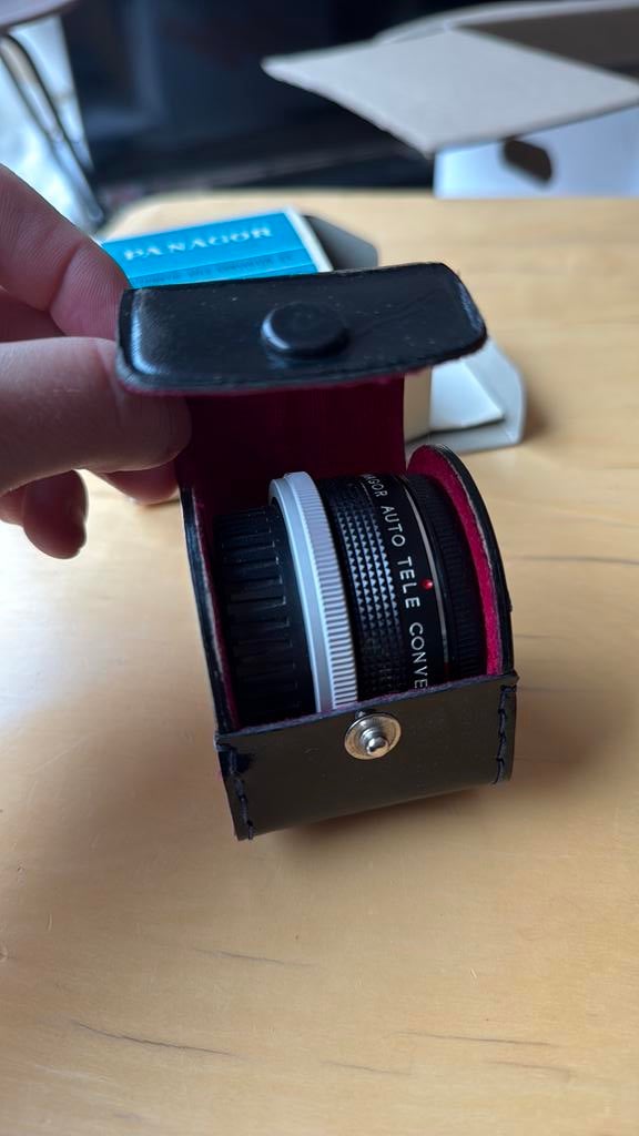 Panagor Automatic Tele Converter 2X voor de Canon FD-mount, Audio, Tv en Foto, Filmrollen, 8mm film, Ophalen of Verzenden