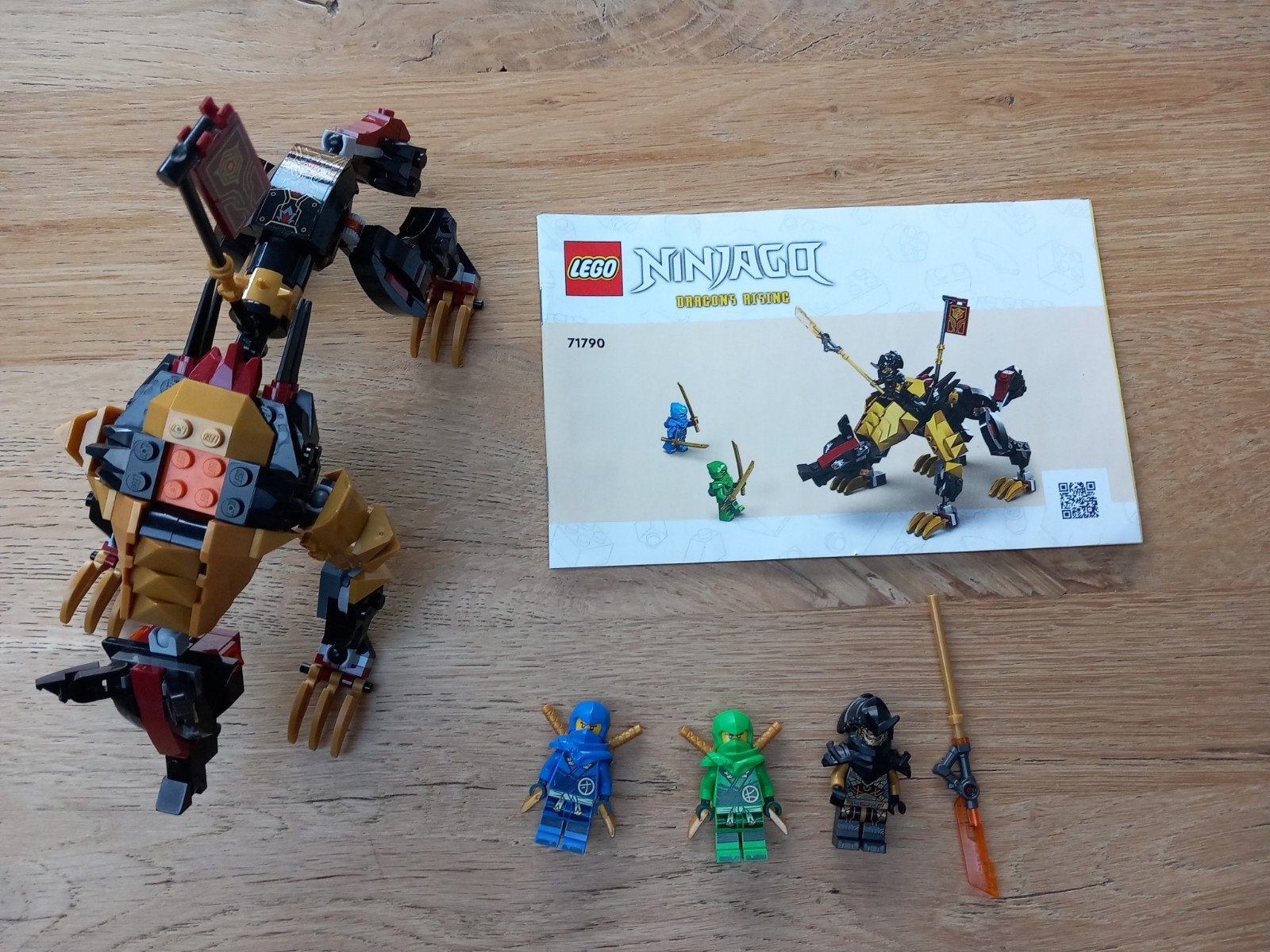 LEGO Ninjago imperium drakenjagerhond 71790, Compleet, Lego, Ophalen of Verzenden, Zo goed als nieuw