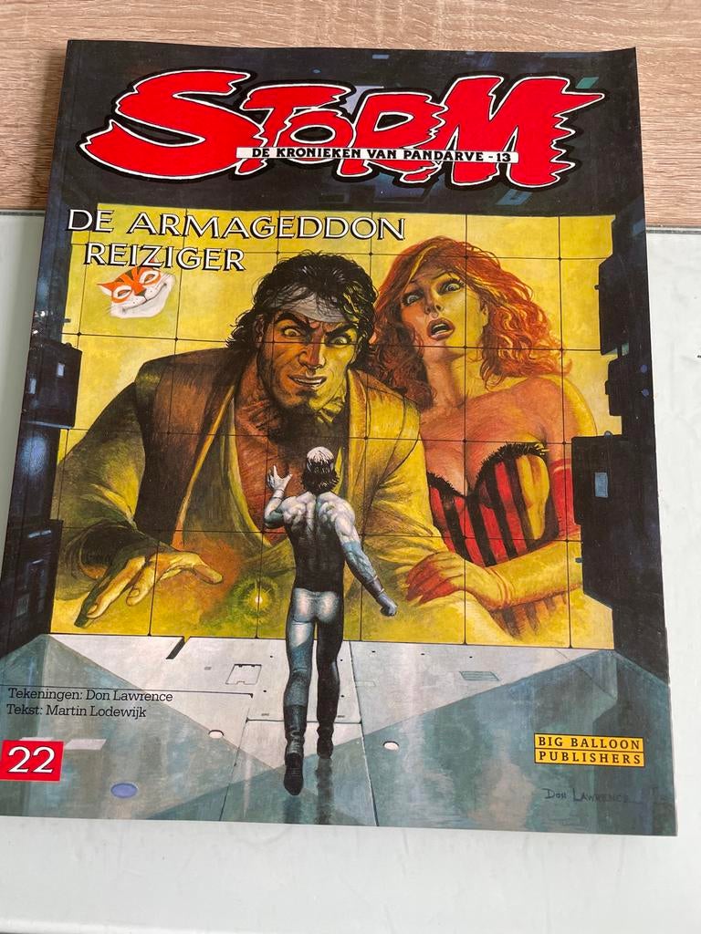 Storm - De Kronieken van Pandarve - De Armageddon Reiziger, Eén stripboek, Ophalen, Zo goed als nieuw