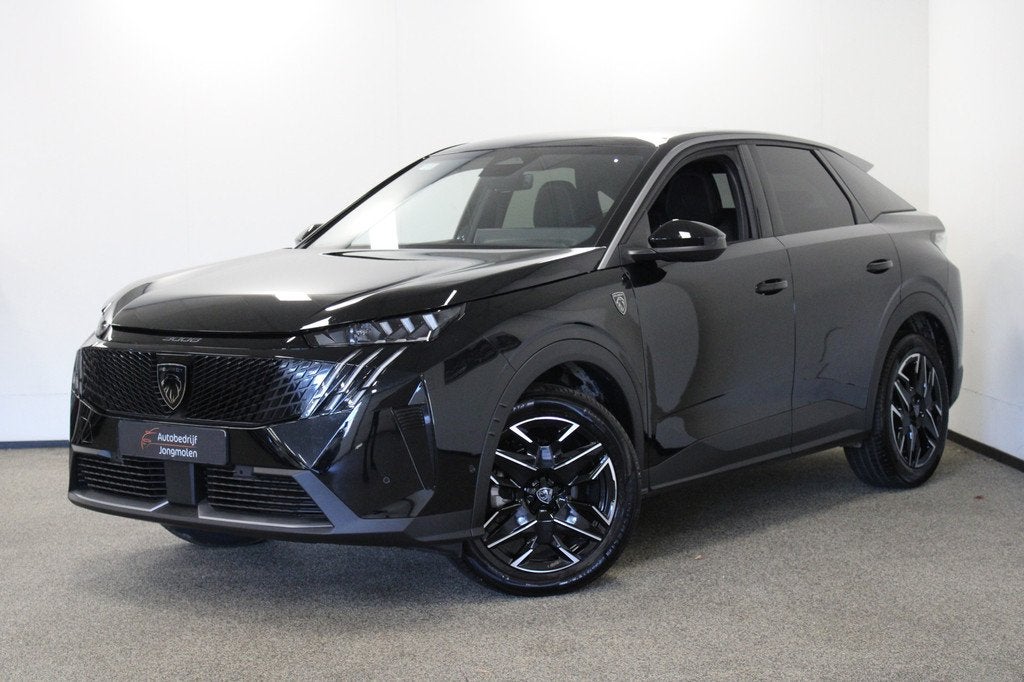 Peugeot 3008 1.2 Hybrid 145 GT (bj 2025, automaat), Auto's, Peugeot, Gebruikt, 1199 cc, Zwart, Bedrijf