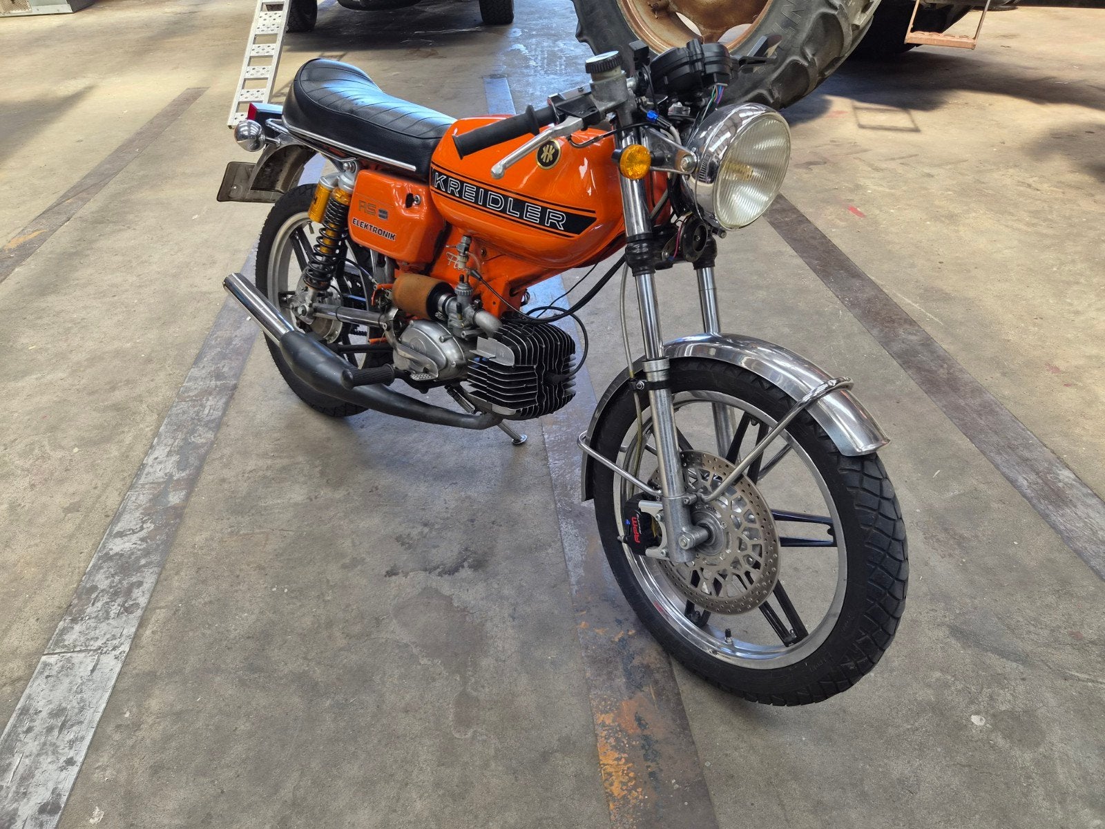 Kreidler rs super met motor kenteken., Fietsen en Brommers, Brommers | Kreidler, Zo goed als nieuw, Florett RS, Maximaal 45 km/u