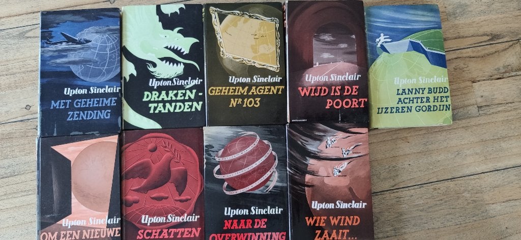 Upton Sinclair - 9  titels, Boeken, Ophalen of Verzenden, Gelezen, Upton Sinclair, Amerika