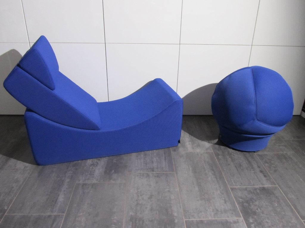 LINA moon chair + Frozen Ball - topstaat, Ophalen, Design, 75 tot 100 cm, Zo goed als nieuw