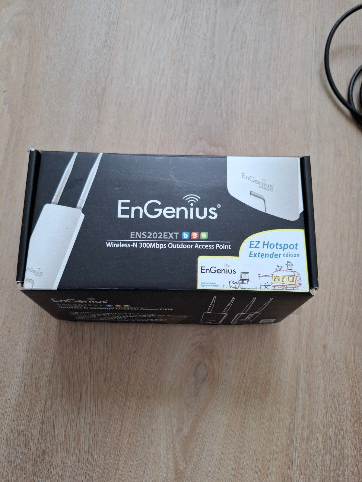 Engenius EZ Hotspot Extender. ENS202EXT +Omni 5dBi antenne, Ophalen of Verzenden, Gebruikt