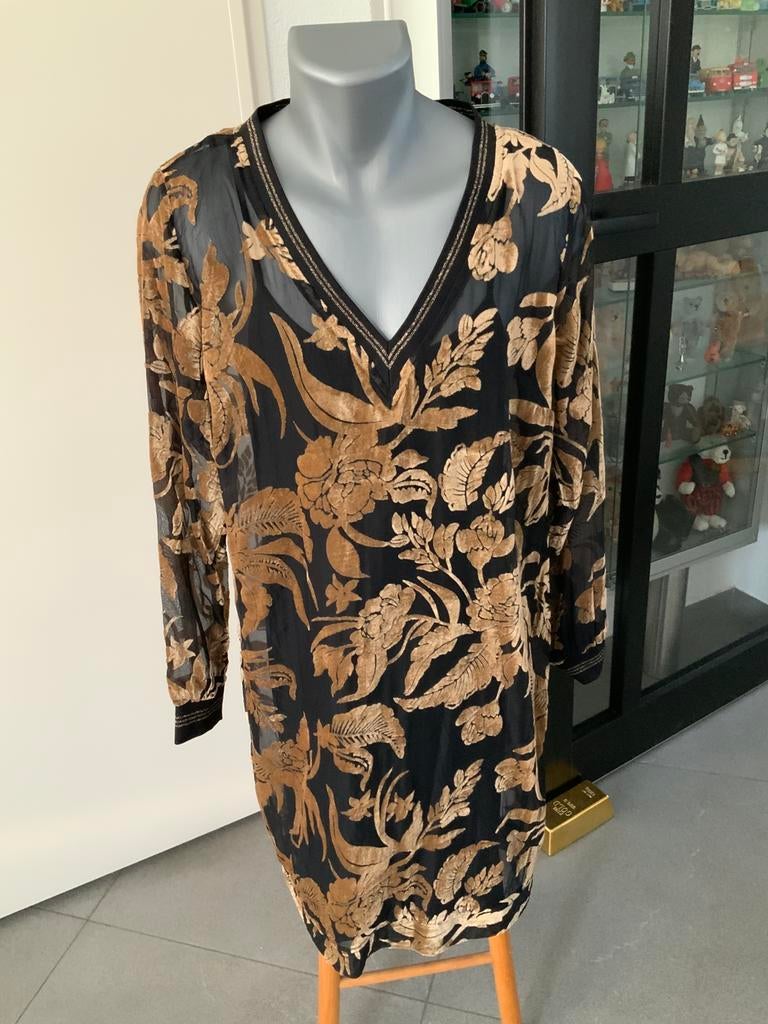 Mooie jurk TRAMONTANA. XL., Kleding | Dames, Jurken, Zwart, Maat 46/48 (XL) of groter, Ophalen of Verzenden, Zo goed als nieuw