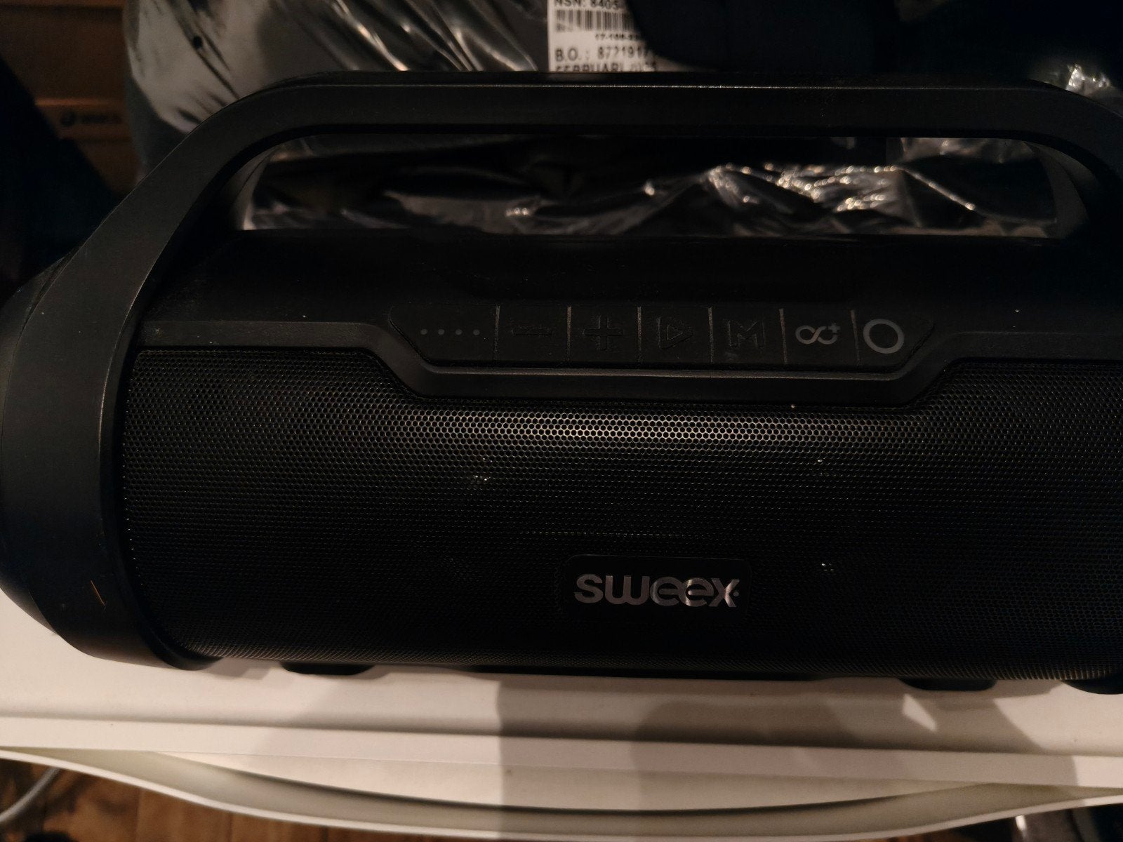 sweex XL Bluetooth speaker boombox, Ophalen, Zo goed als nieuw