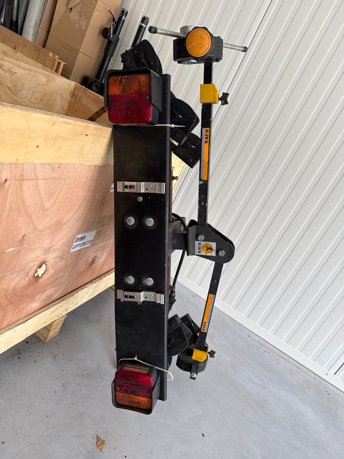 HAWK Trekhaakdrager RH-2-F voor 2 fietsen, Ophalen, 2 fietsen, Gebruikt, Trekhaakdrager