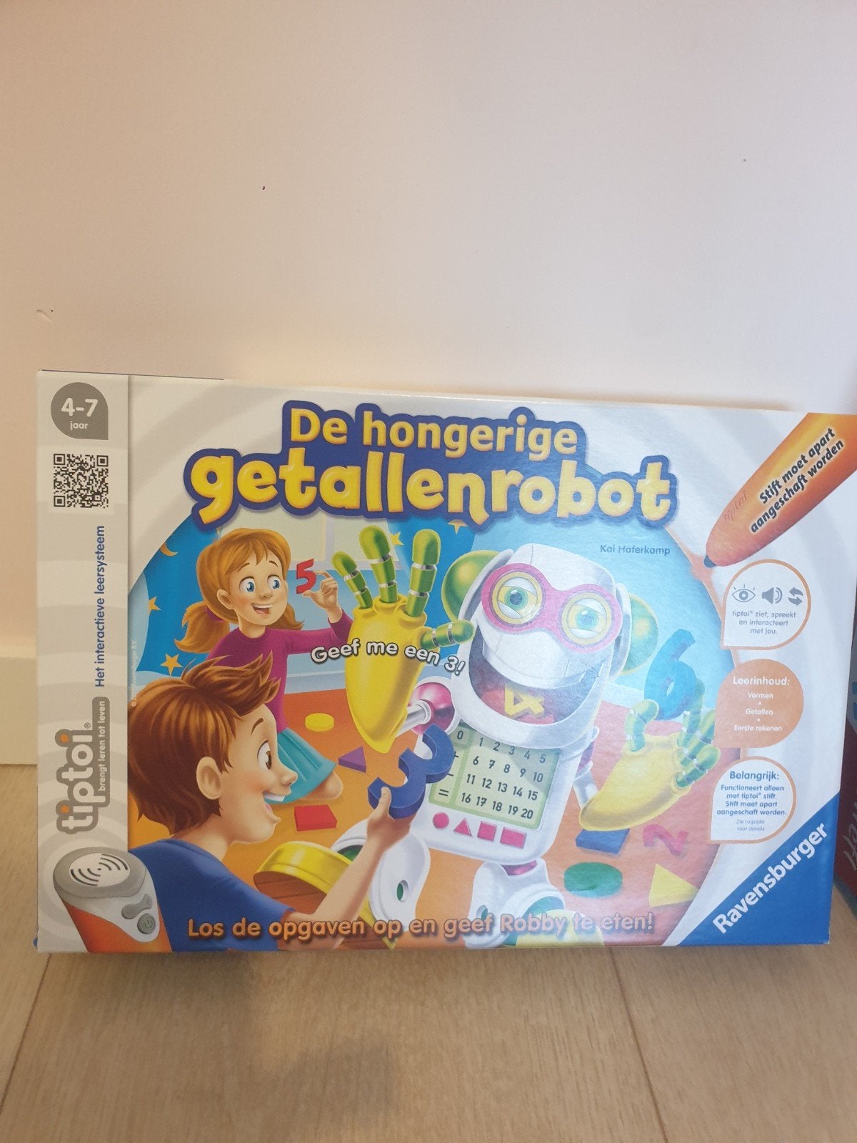 Tiptoi De Hongerige Getallenrobot Ravensburger 4-7 jaar, Kinderen en Baby's, Ophalen of Verzenden, Zo goed als nieuw, Rekenen