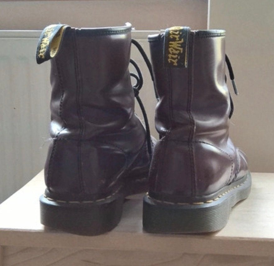 Dr. Martens paarse laarzen maat 38, Overige kleuren, Verzenden, Lage of Enkellaarzen, Dr. Martens