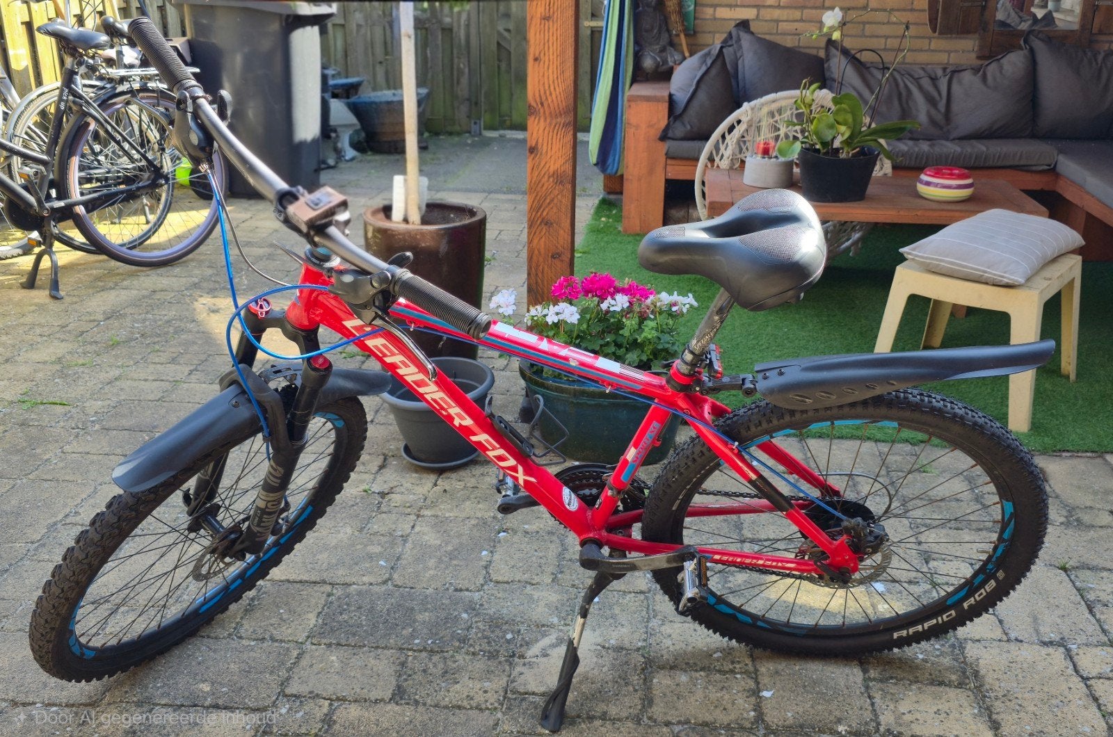 Leader Fox mountainbike (16 inch Frame), Fietsen en Brommers, Ophalen, Gebruikt, Staal, 16 tot 20 inch