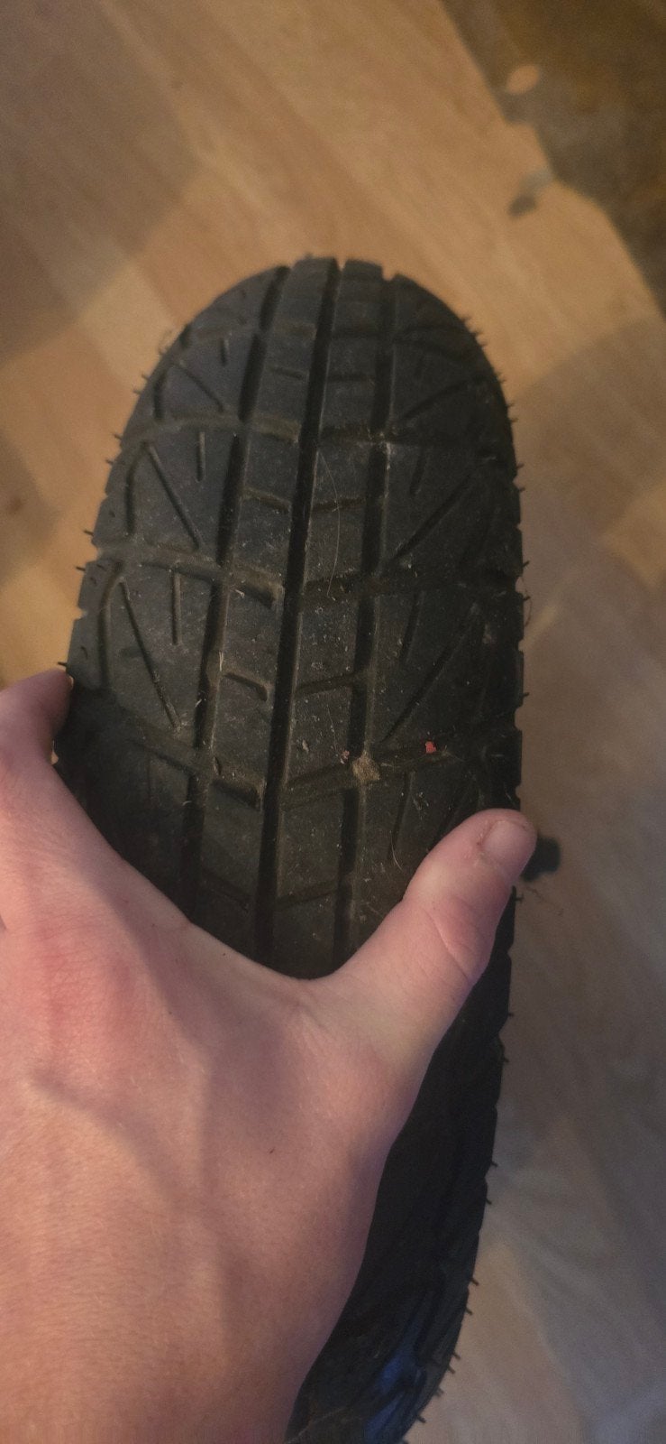 Voorwiel met band voor Sym X-Pro, Ophalen of Verzenden, Gebruikt, Overige typen, SYM