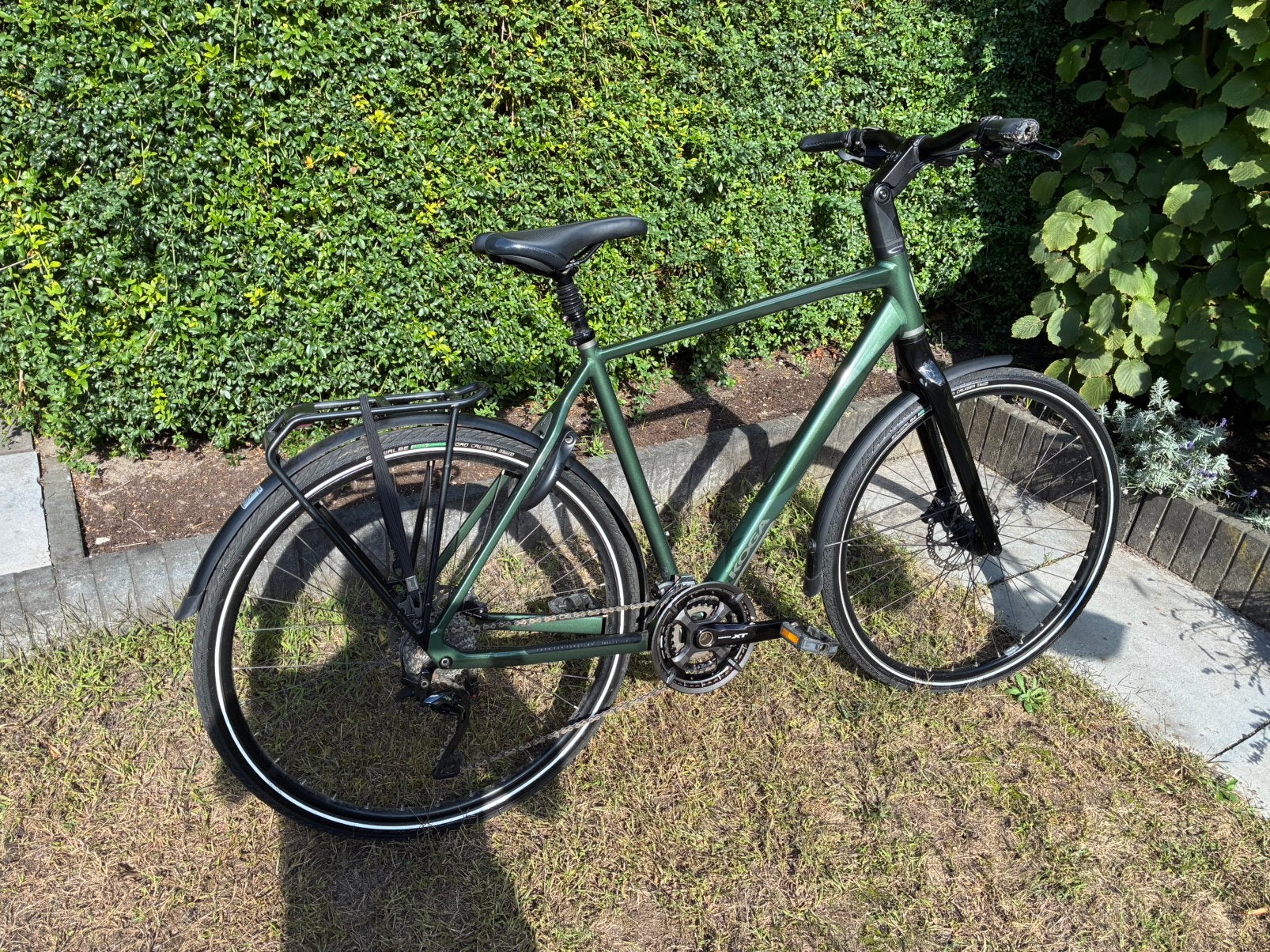 Koga f3 7.0 stadfiets hybridefiets uit 2025!, Fietsen en Brommers, 53 tot 57 cm, Ophalen, Zo goed als nieuw, Schijfrem