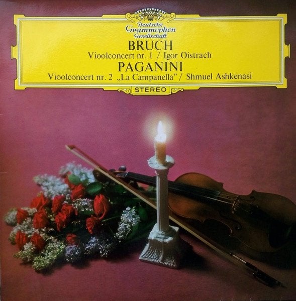 LP - Bruch * Paganini - Igor Oistrach,  Shmuel Ashkenasi, Cd's en Dvd's, Inclusief binnenhoes, Ophalen of Verzenden, Zo goed als nieuw