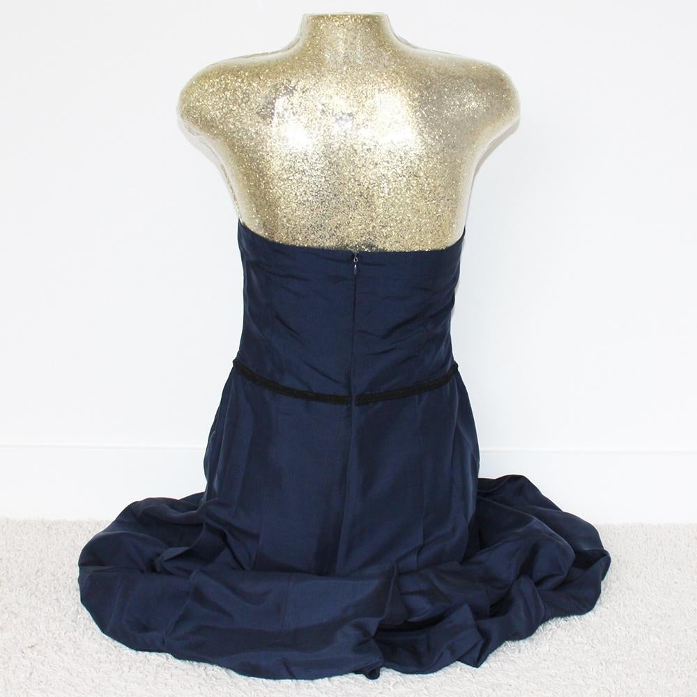 Designers Remix Collection Jurkje 100% Zijde -92 (S) € 145,-, Blauw, Ophalen of Verzenden, Zo goed als nieuw, Maat 36 (S)