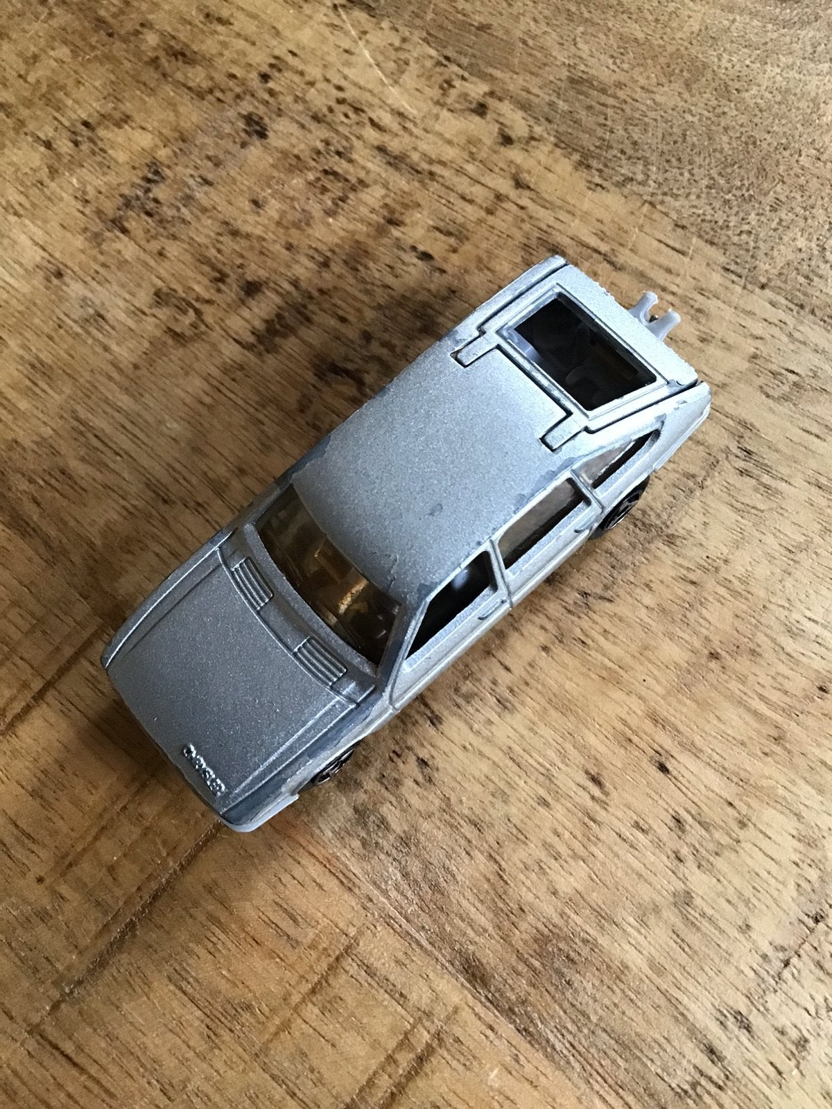Vintage majorette Simca, Ophalen of Verzenden, Gebruikt, Auto, Majorette