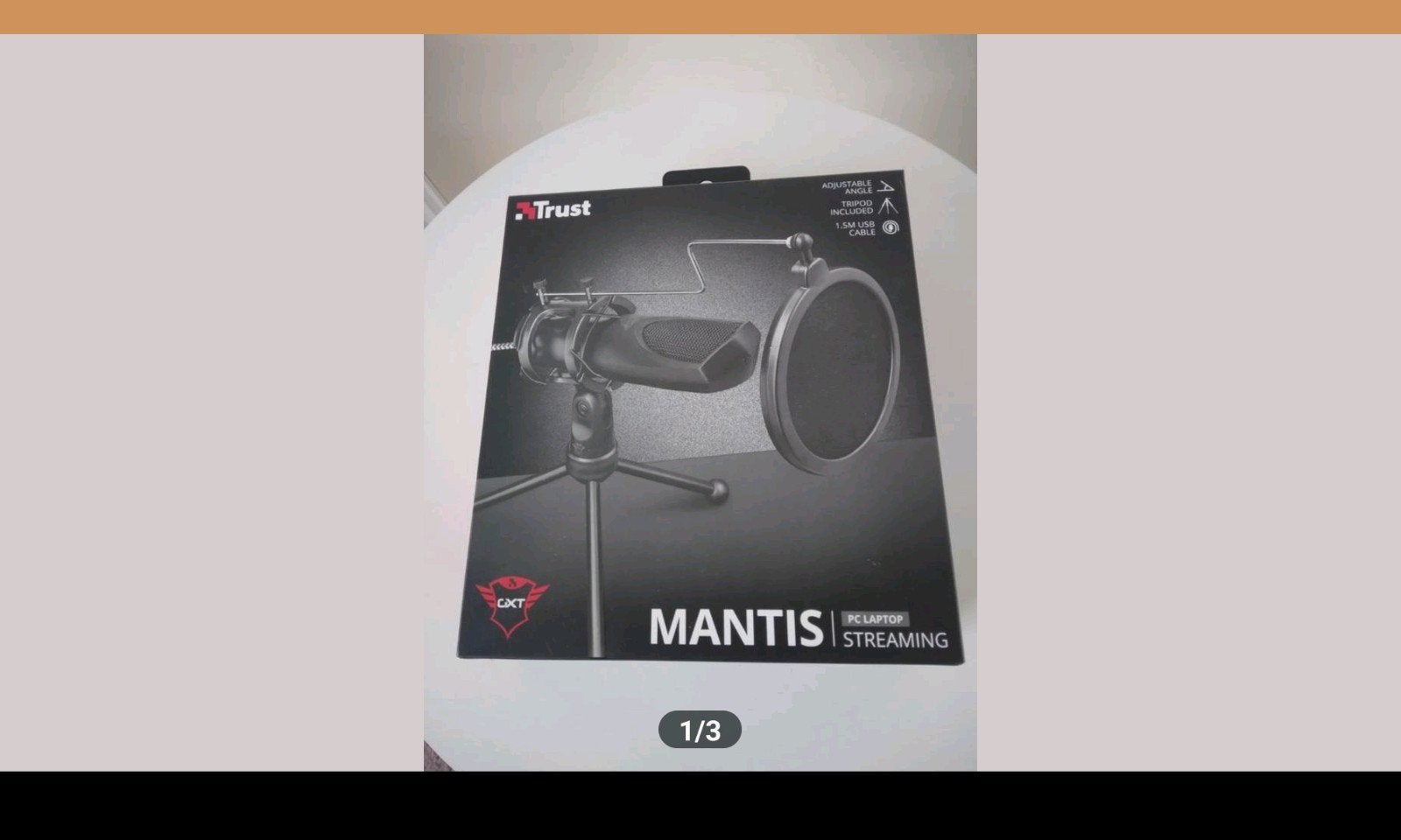 Trust Mantis microfoon nieuw in doos, Ophalen of Verzenden