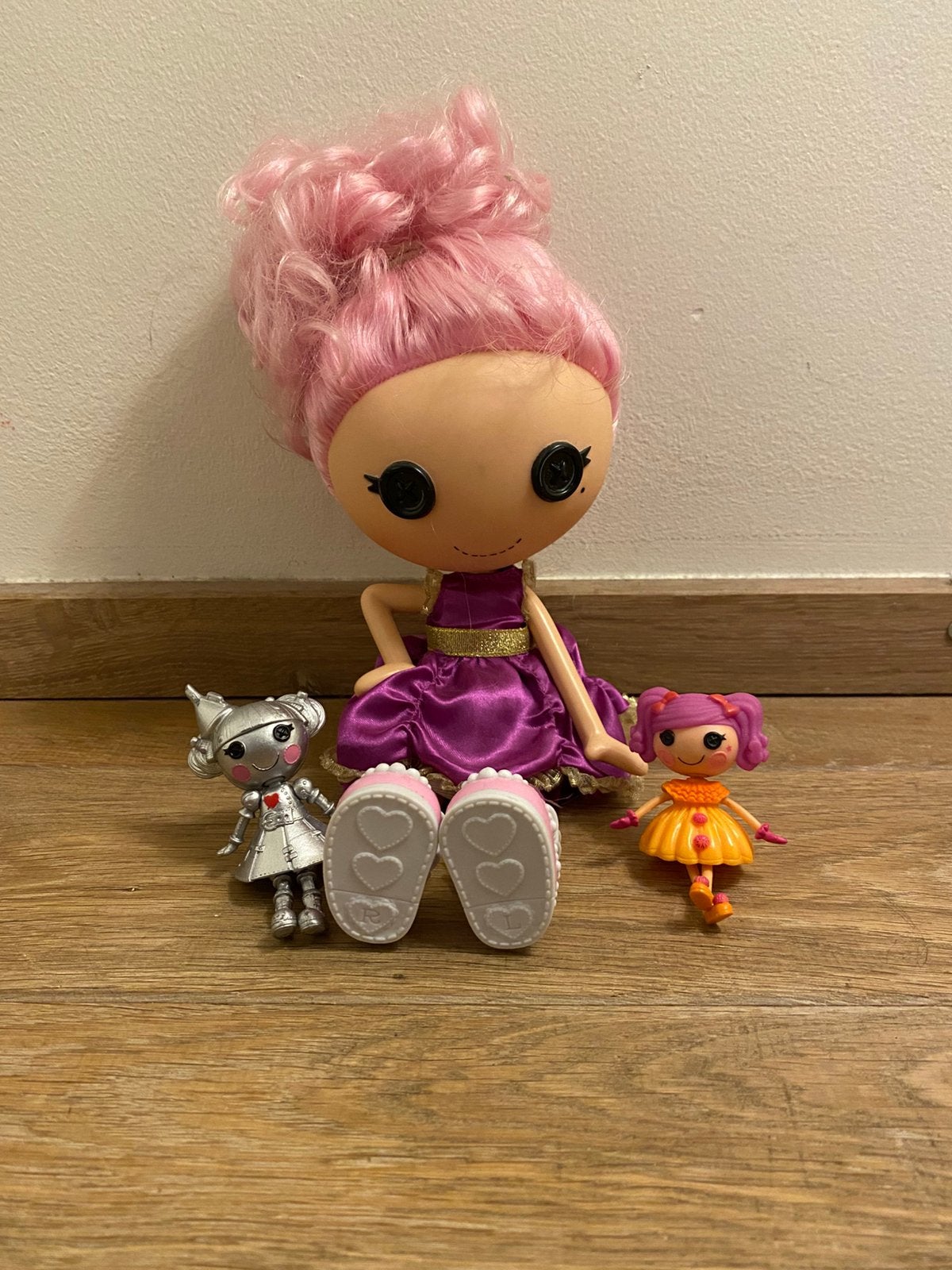 Lalaloopsy pop met 2 kleine poppen, Verzenden, Zo goed als nieuw, Babypop