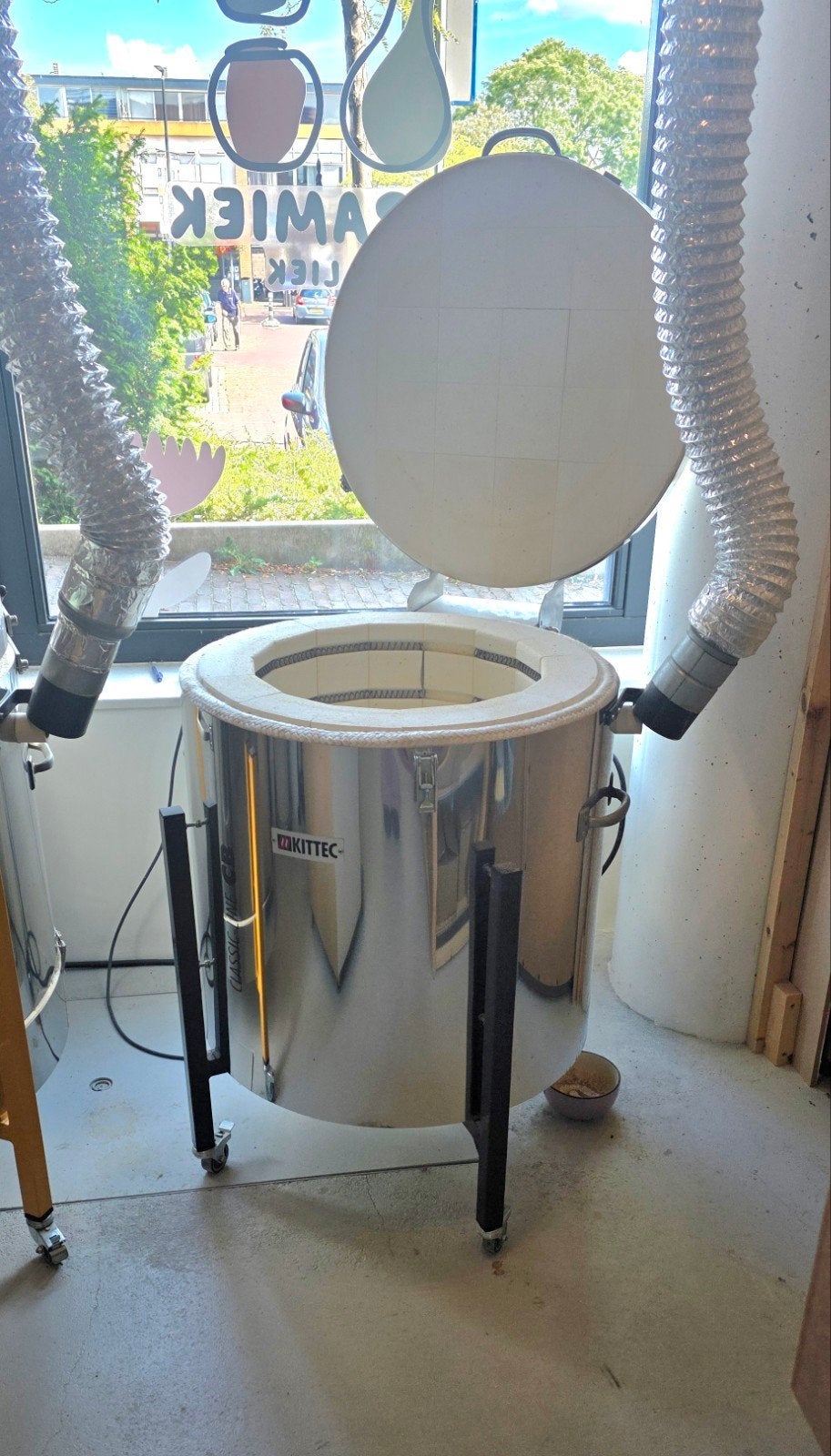 Kittec CB double 60 - 230v kiln keramiekoven, Ophalen, Gebruikt