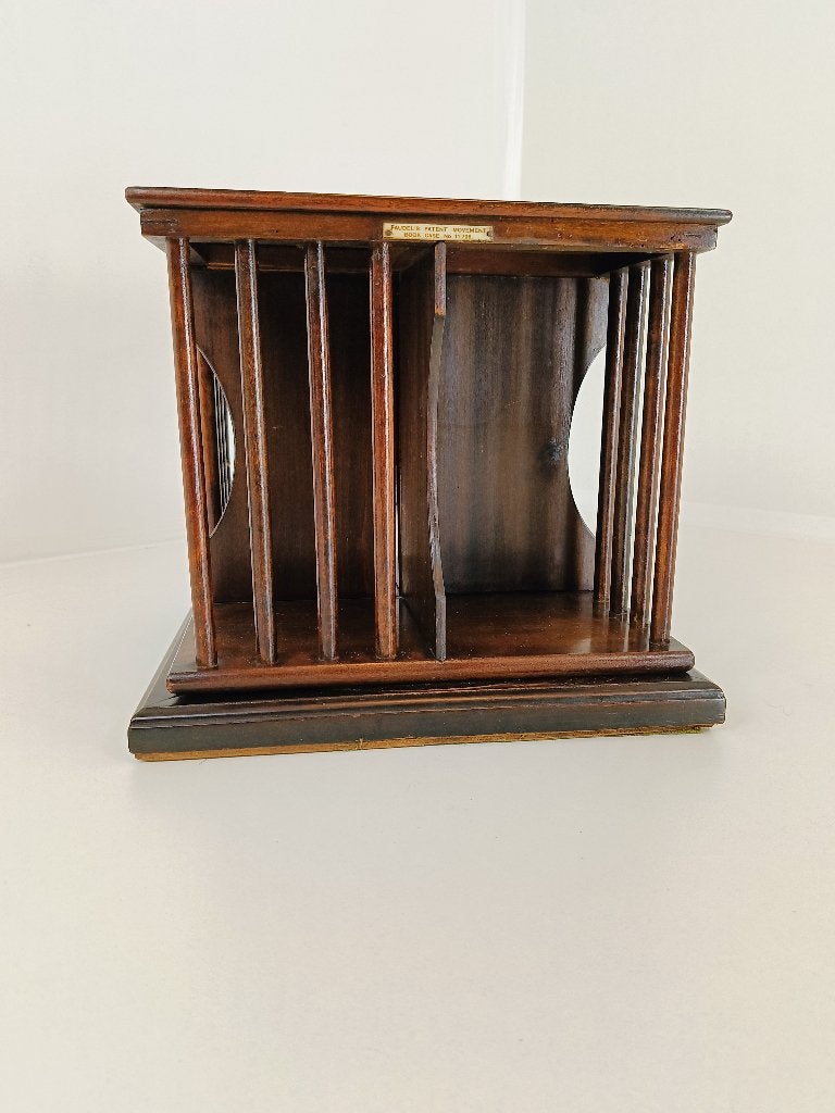 mooie antieke tafel boekenmolen boekenstandaard, Ophalen of Verzenden