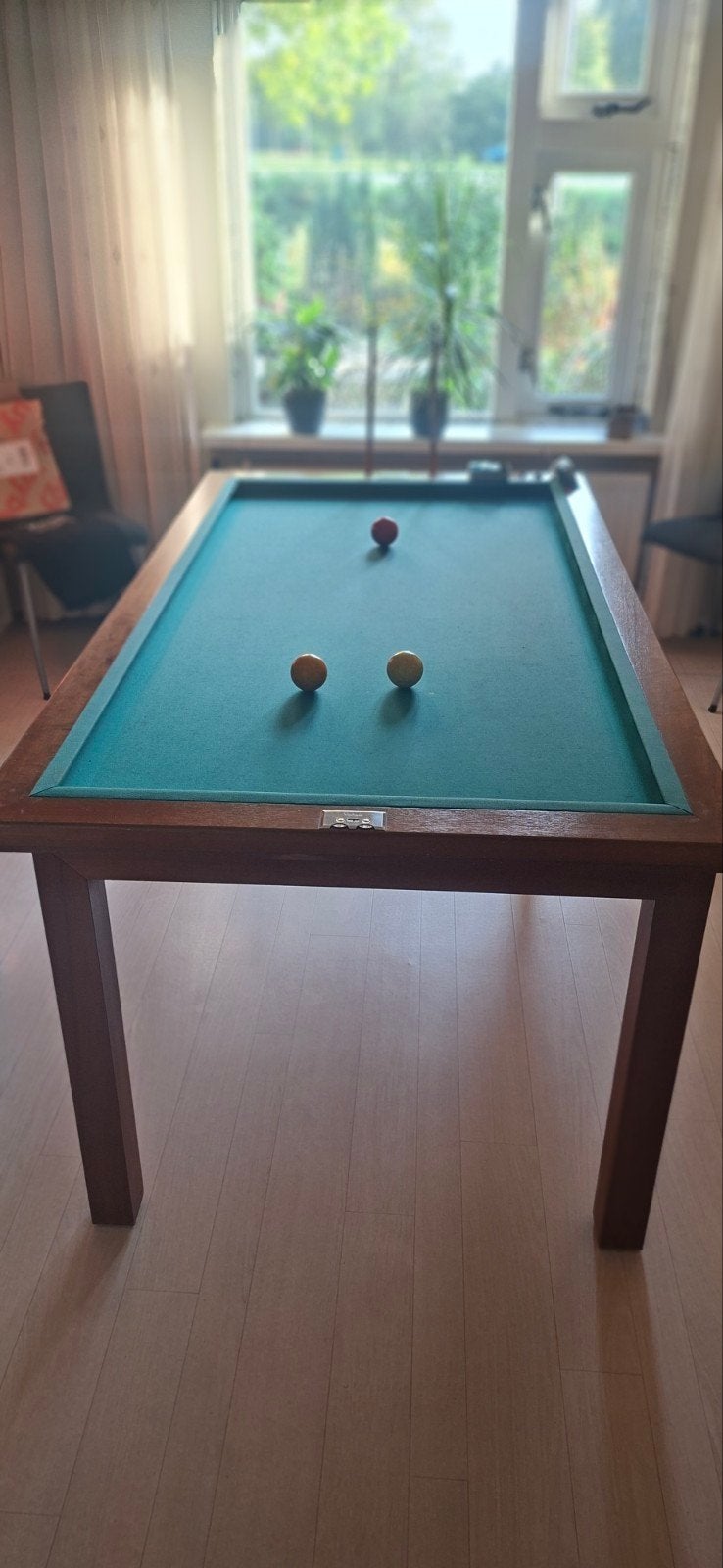 Stiedrecht Biljarttafel met accessoires, Sport en Fitness, Ophalen, Gebruikt, Biljarttafel