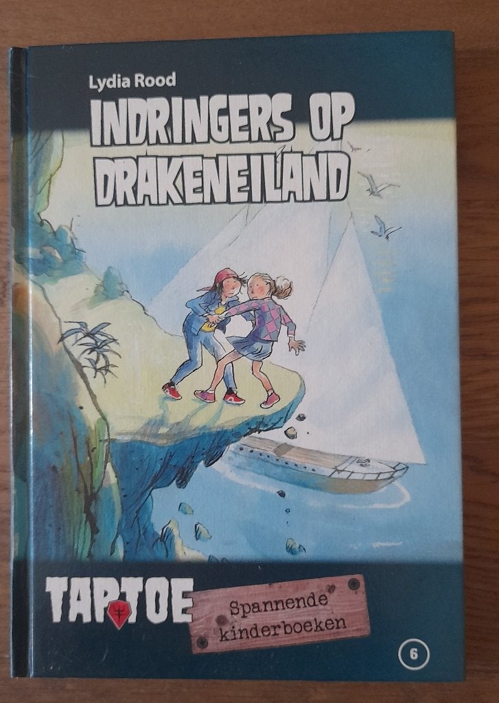 Lydia Rood - Indringers op Drakeneiland, Ophalen of Verzenden, Gelezen, Lydia Rood, Fictie algemeen