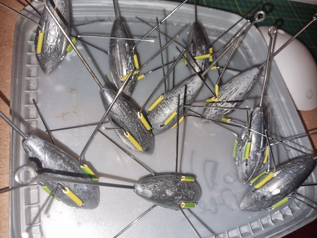 10 klap anker loodjes a 175 gram €15,00, Watersport en Boten, Hengelsport | Zeevissen, Ophalen of Verzenden, Nieuw, Dobber of Lood