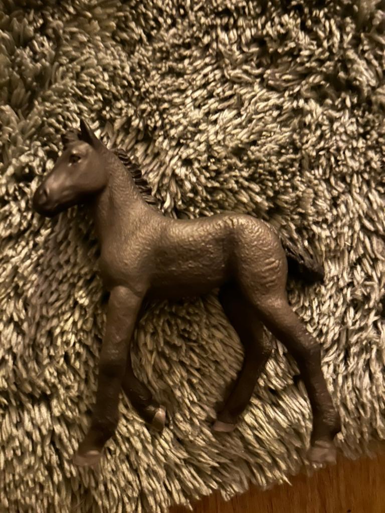 Zwart schleich veulen, Ophalen of Verzenden, Zo goed als nieuw