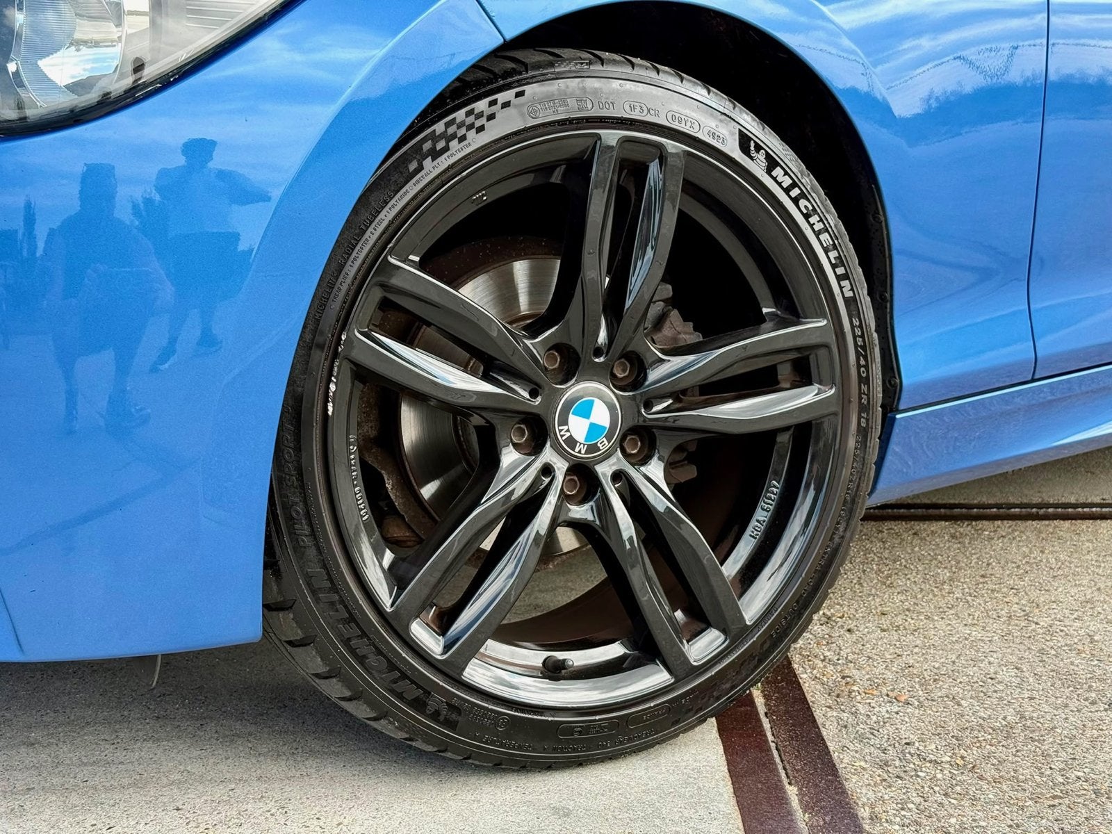 BMW 1-Serie 116i M-pakket, Auto's, 1-Serie, 4 cilinders, Blauw, 1200 kg