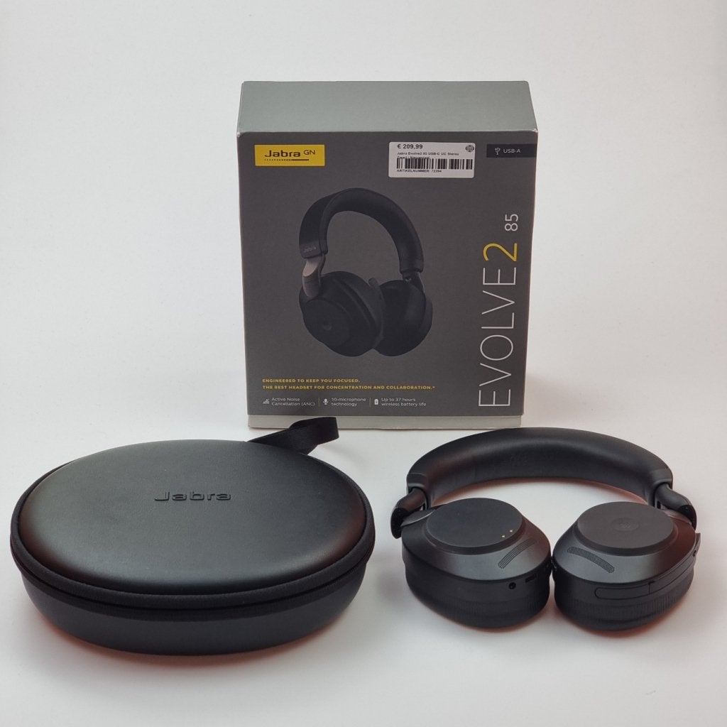 Jabra Evolve2 85 USB-C UC Stereo Zwart | Nieuwstaat
