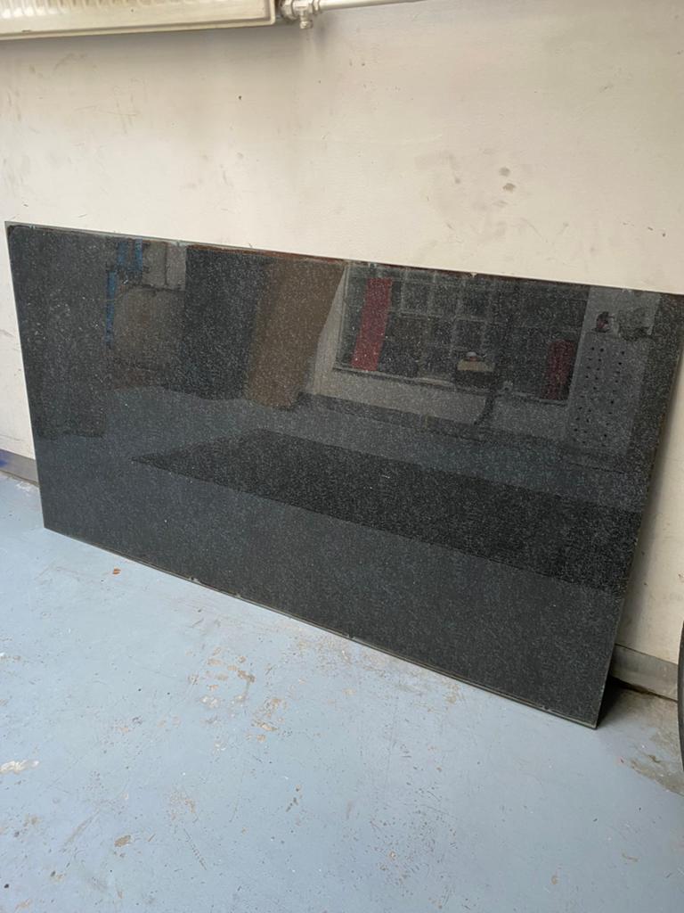 Antraciete glasplaat van tuintafel gratis 164x 90, Doe-het-zelf en Verbouw, Platen en Panelen, Ophalen, Gebruikt, Overige materialen