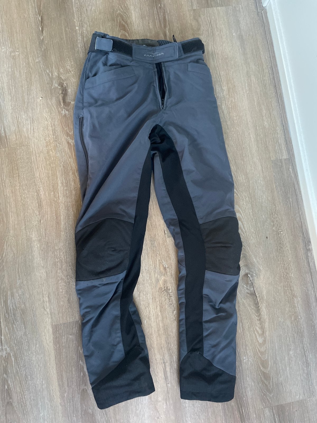 Macna Dames Motorbroek Maat S Grijs/Blauw, Ophalen of Verzenden, Tweedehands, Dames, Broek | textiel