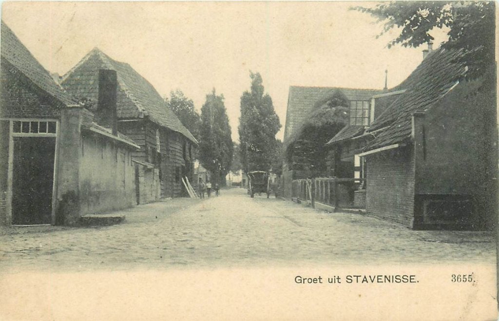 701-139-021 Stavenisse, Verzenden, Voor 1920, Zeeland