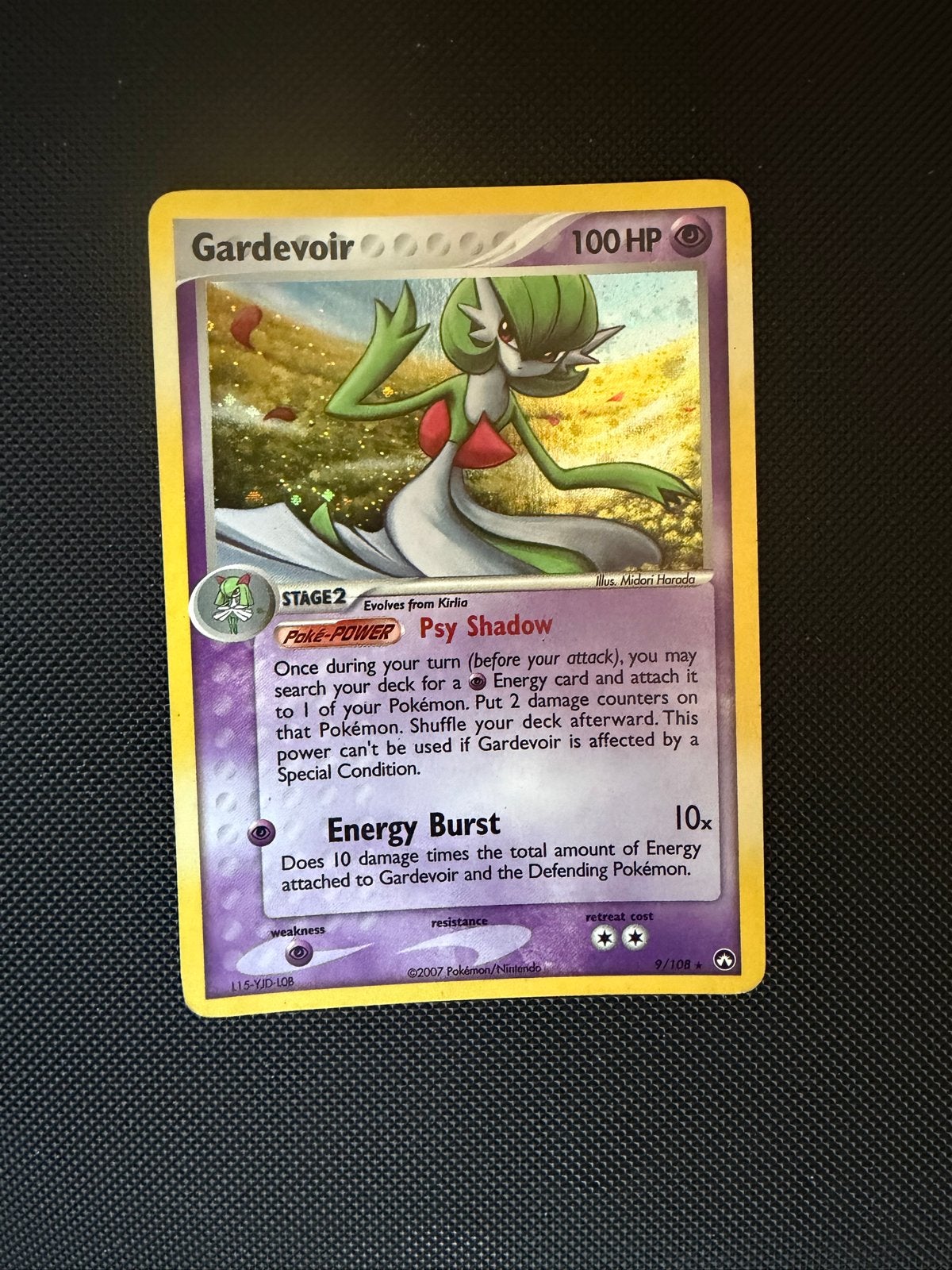 Gardevoir Holo Pokémon kaart 115/108 EX Power Keepers, Hobby en Vrije tijd, Ophalen of Verzenden, Gebruikt, Losse kaart