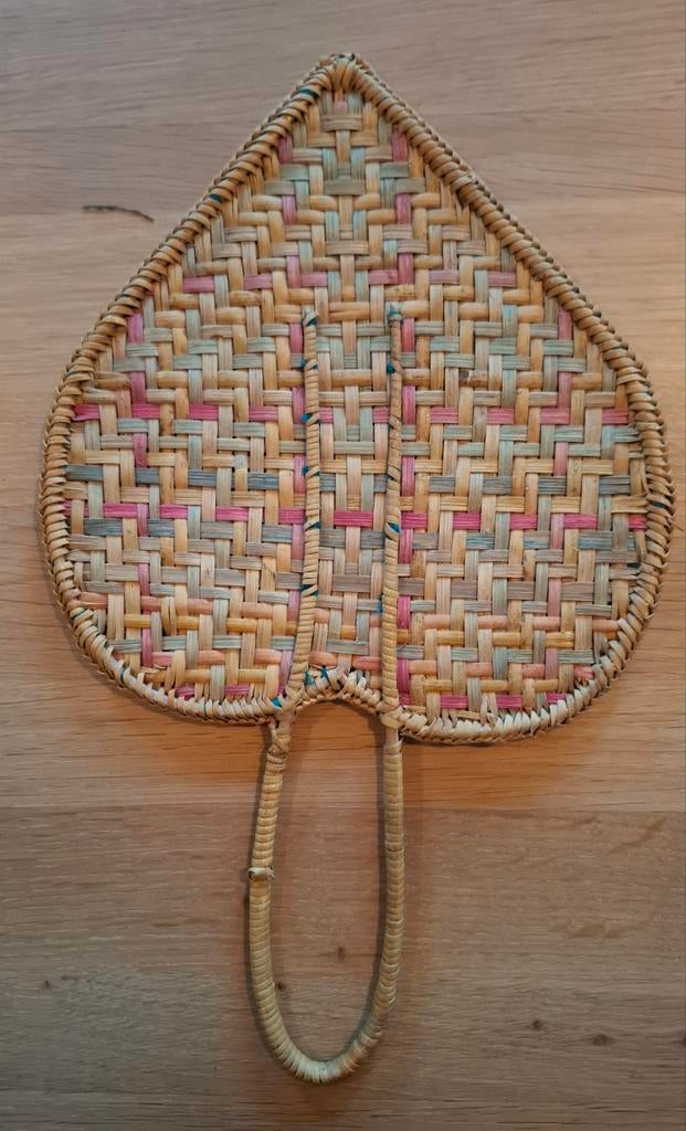Waaier - Bamboe Mosaïc, Ophalen of Verzenden, Nieuw