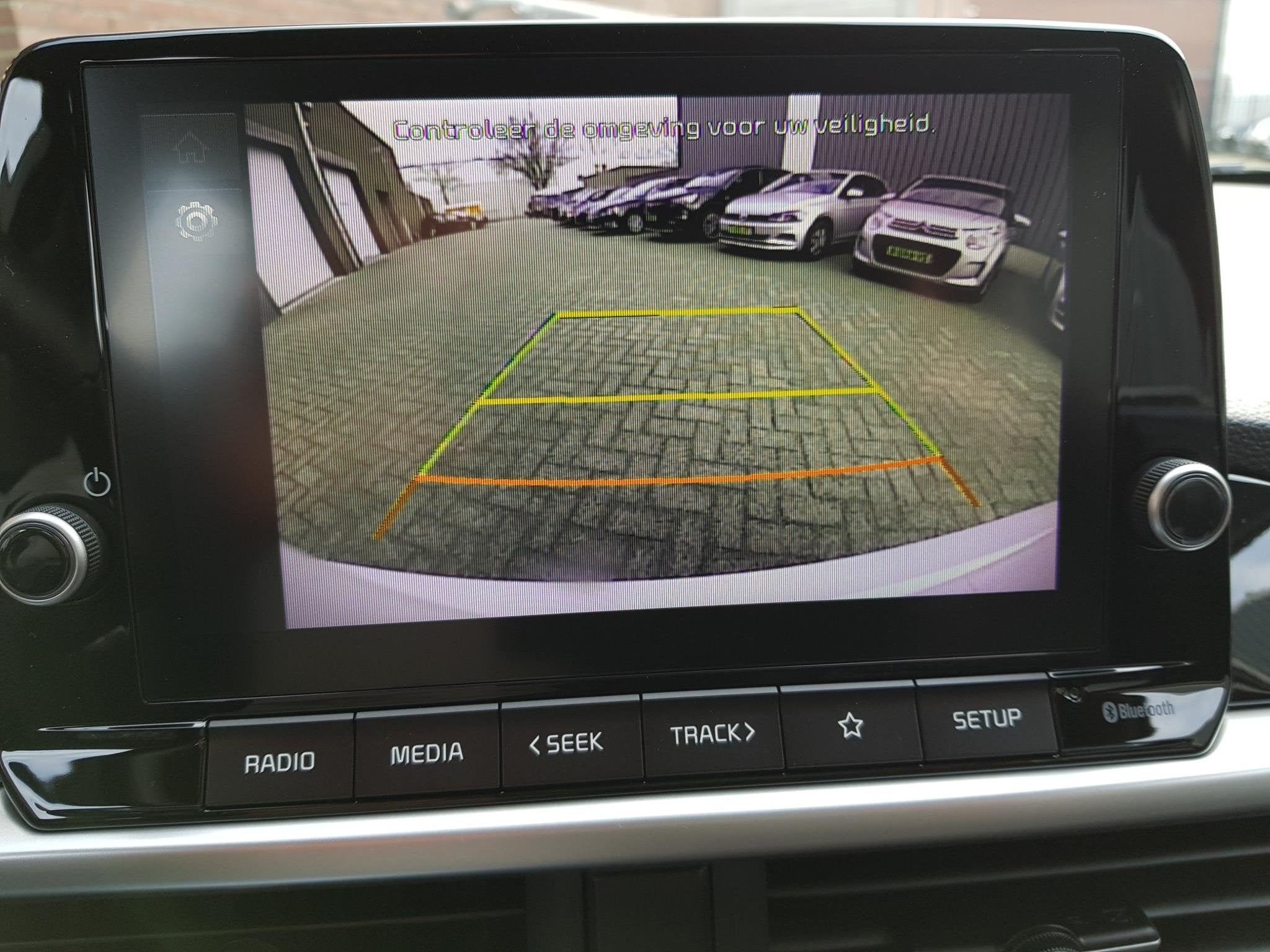 Kia Picanto 1.0 DPi Automaat DynamicLine Navigatie Apple Car, 877 kg, Stof, Gebruikt, Euro 6