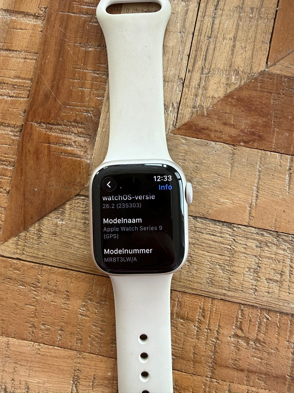 Apple Watch Series 9 (GPS), Ophalen of Verzenden, GPS, Zo goed als nieuw, IOS
